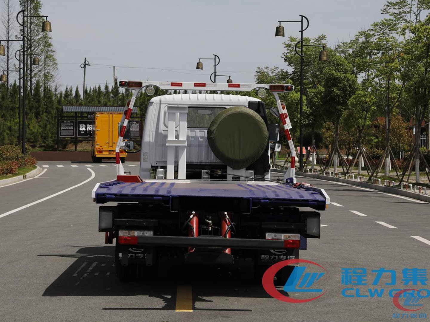 國(guó)六東風(fēng)多利卡D6藍(lán)牌清障車