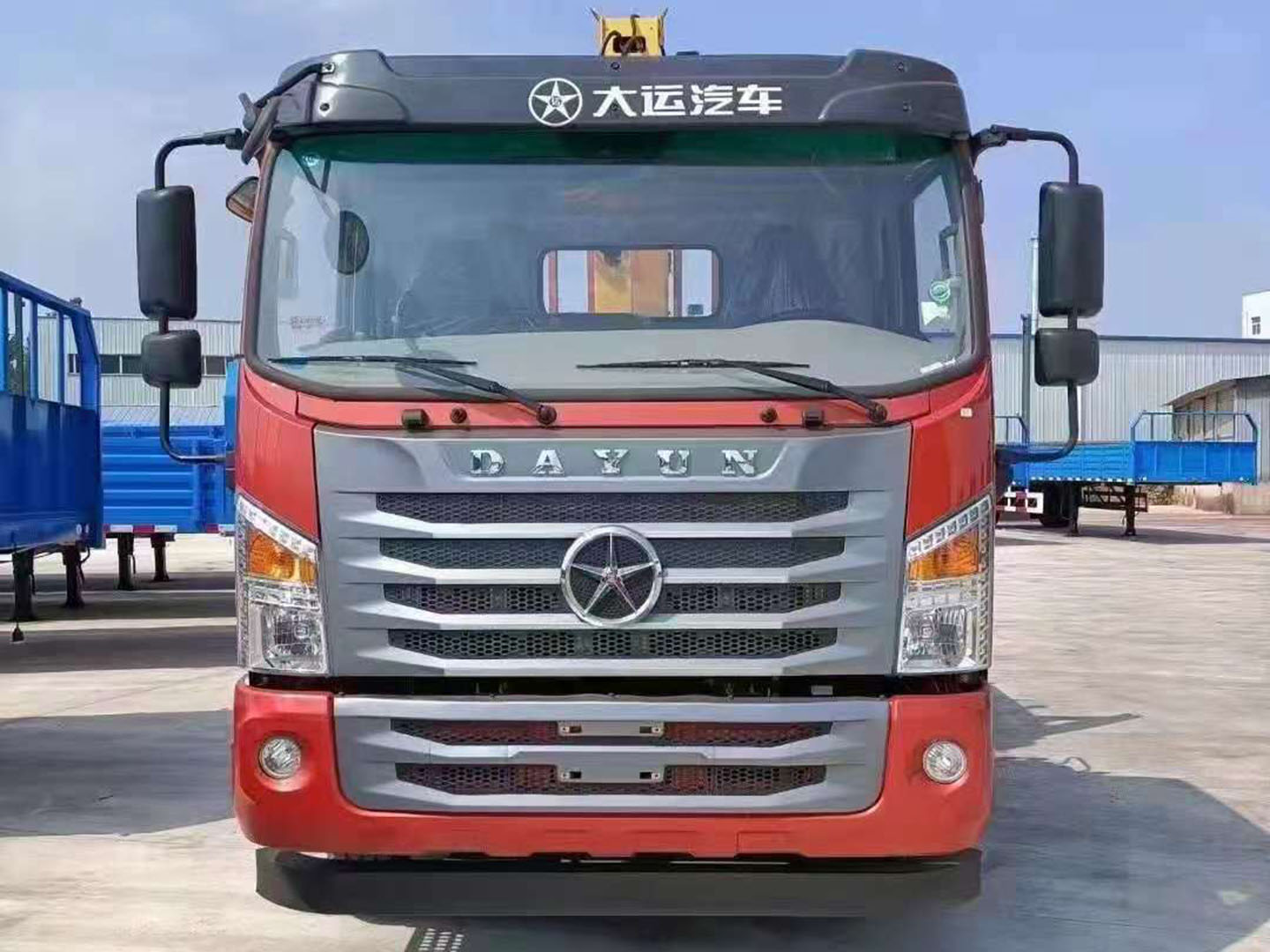 大運G6國六單橋徐工6.3噸隨車吊