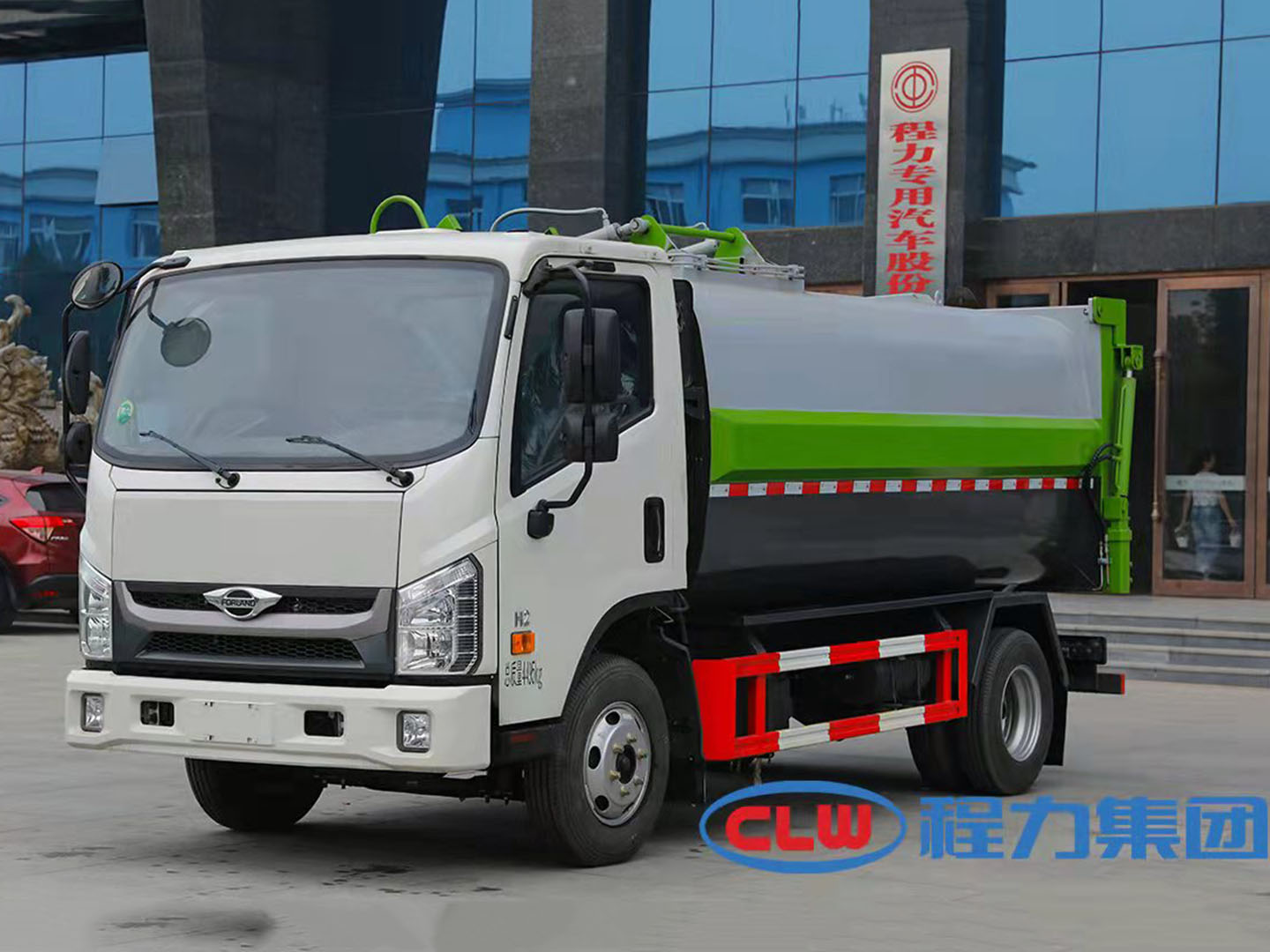 國六福田時(shí)代領(lǐng)航H2壓縮垃圾車