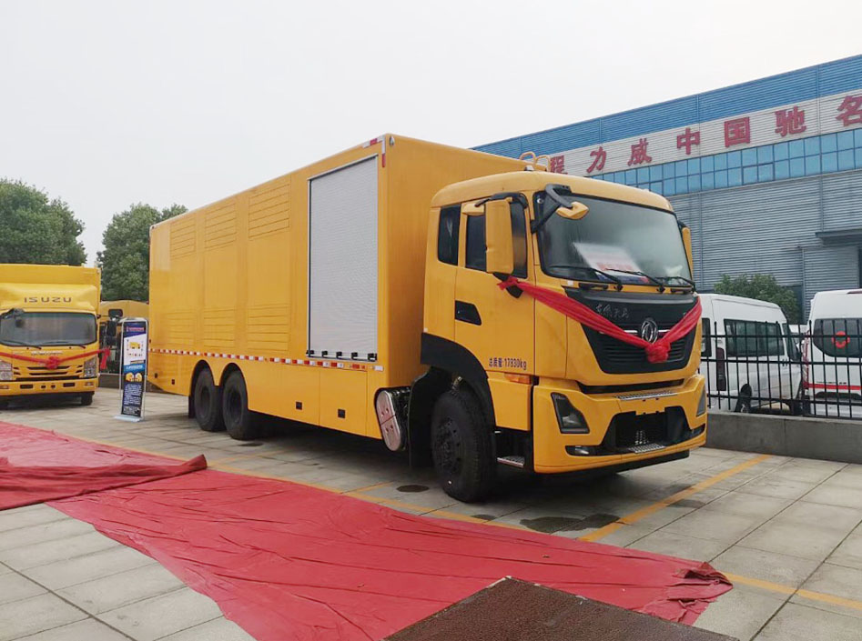 國六東風天龍應急搶險發(fā)電車