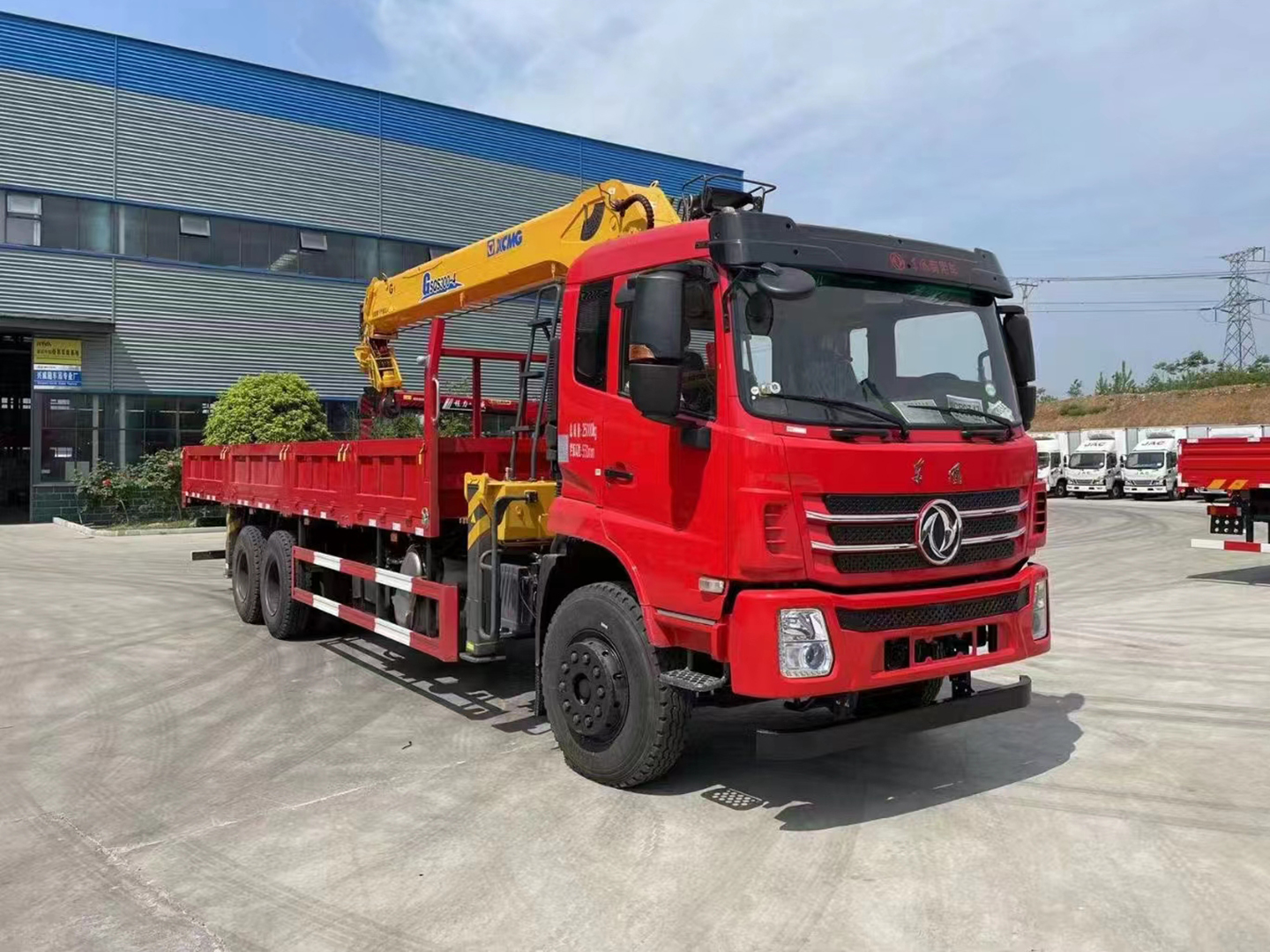 東風(fēng)K5后八輪隨車(chē)吊