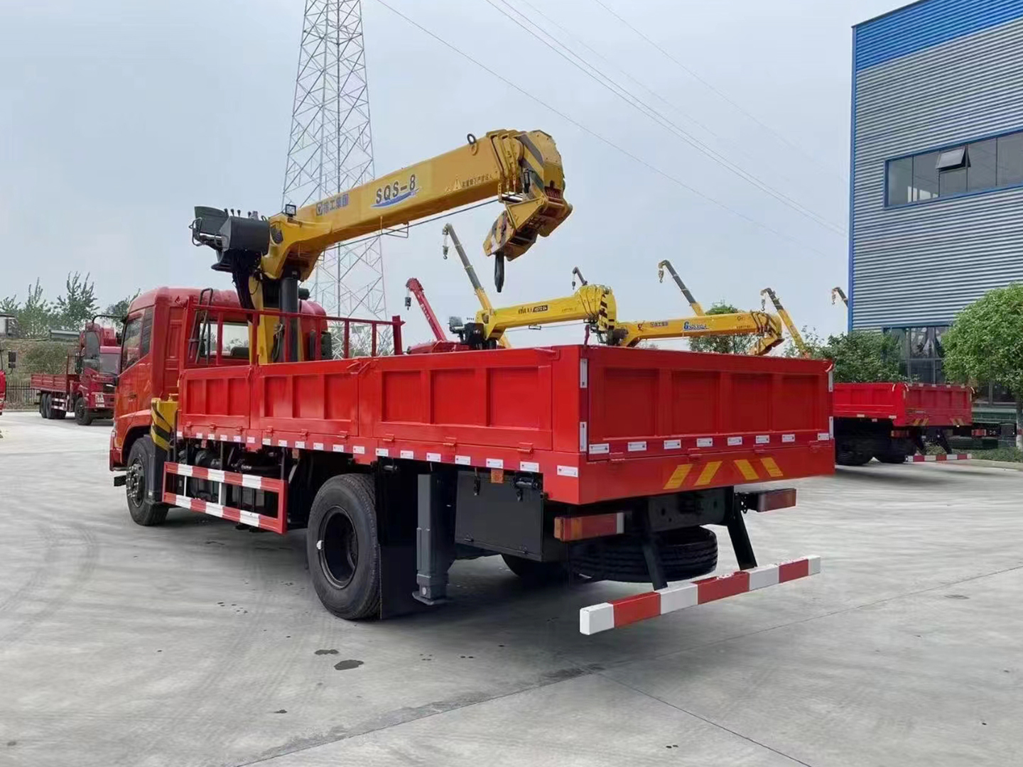東風天錦8噸徐工隨車吊