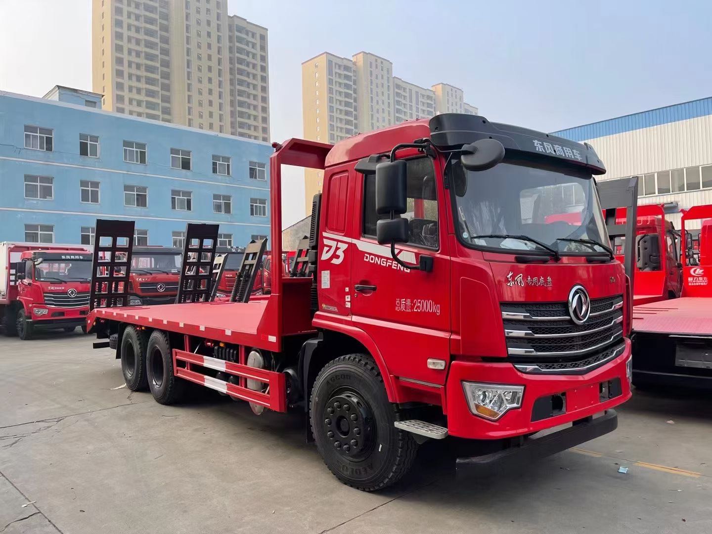 東風(fēng)D3后八輪平板運輸車