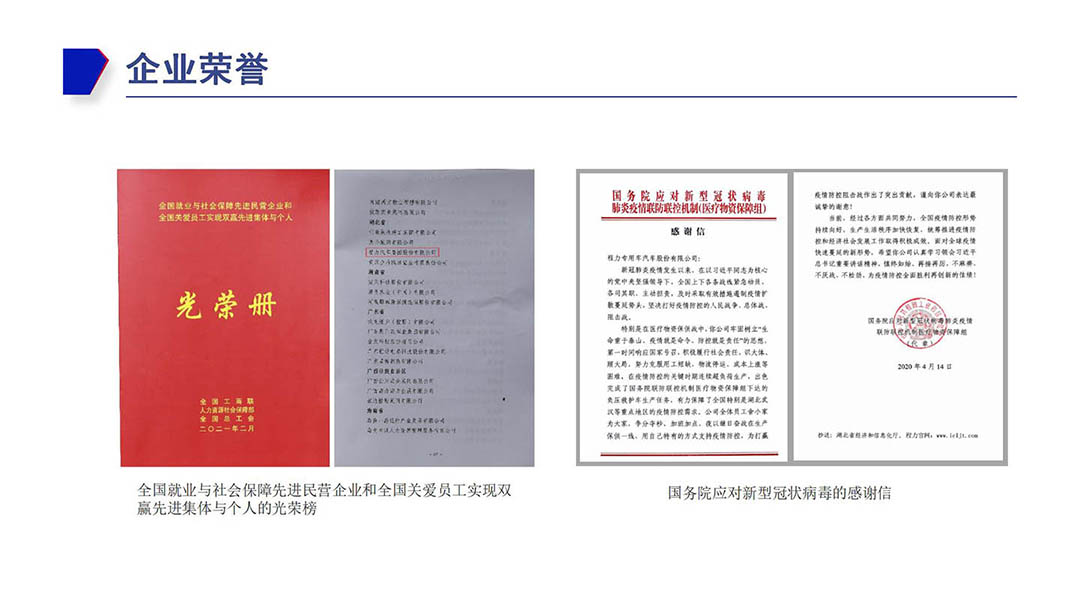 程力榮譽(yù)證書